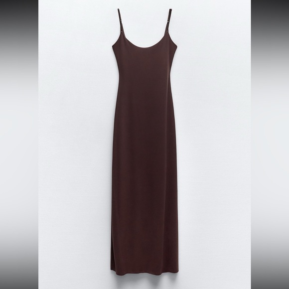 Zara Stretch Polyamide Bodycon Dress - Picture 1 of 2